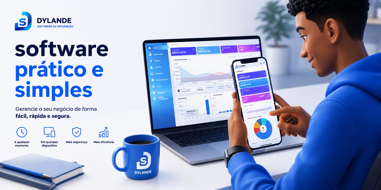Software Dylande prático e simples em computador e telemóvel